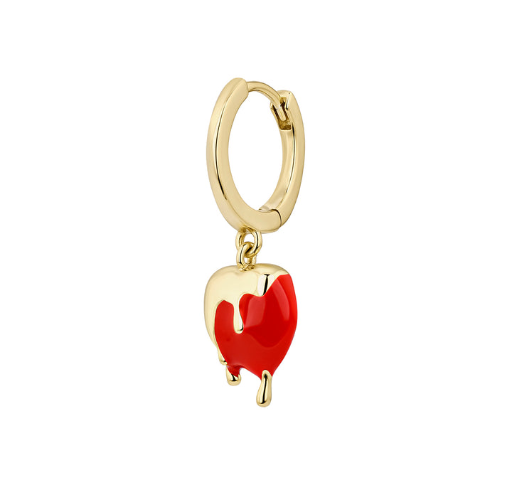 PENDIENTE PIERCING ARO HEART-MELT