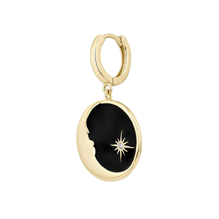 PENDIENTE PIERCING ARO GOLDEN-MOON