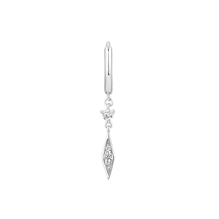 PENDIENTE PIERCING ARO DE PLATA BASTET