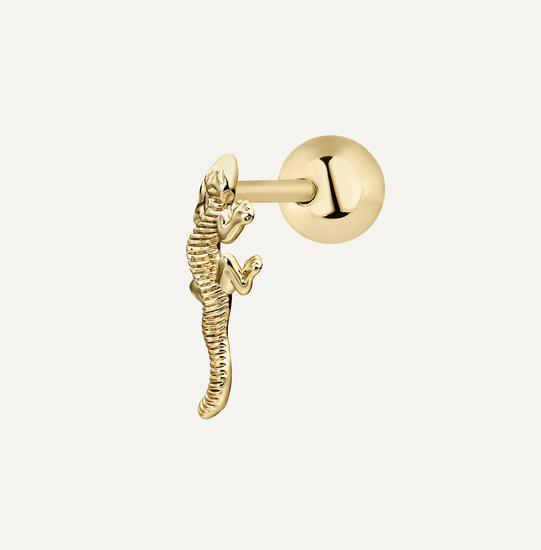 PENDIENTE PIERCING GECKO