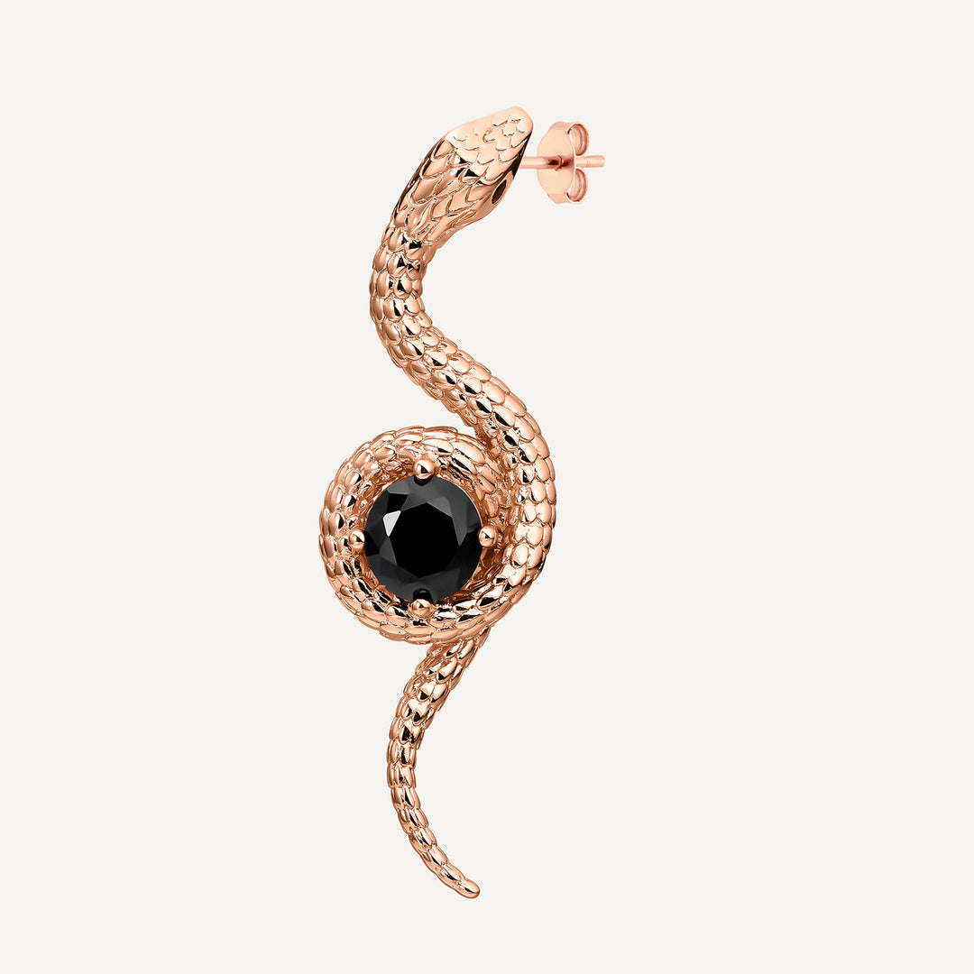 PENDIENTE PIERCING ORO ROSA NAHA