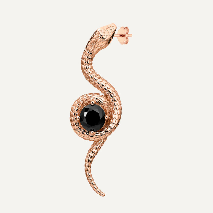 PENDIENTE PIERCING ORO ROSA NAHA