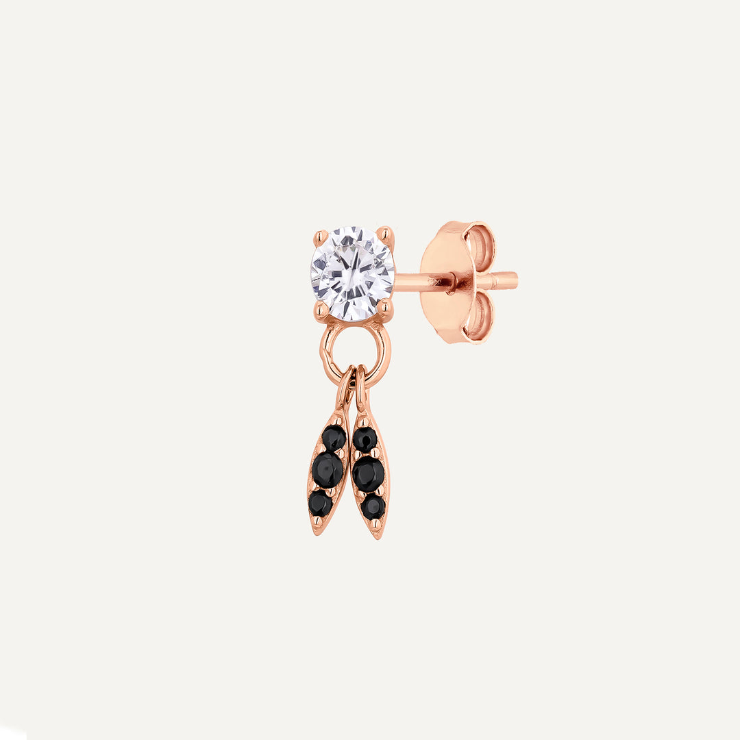 PENDIENTE PIERCING ORO ROSA ARGEL