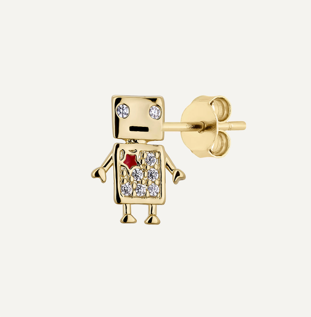 ORECCHINO PIERCING ROB IL ROBOT