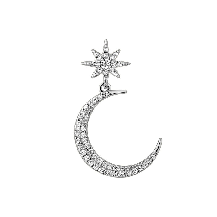SILVER DIANN PIERCING EARRING