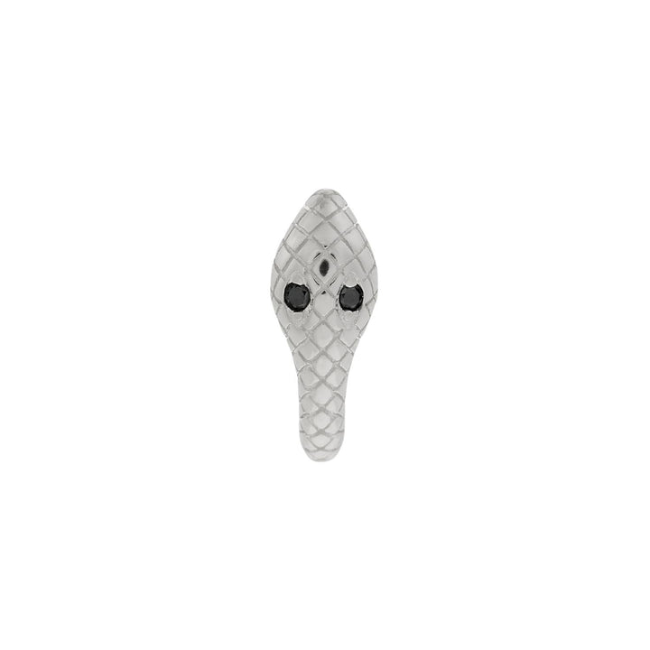 PENDIENTE PIERCING ARO DE PLATA SERPIENTE
