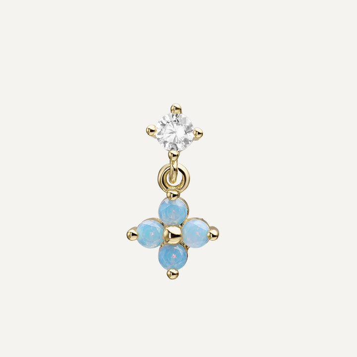 PENDIENTE PIERCING CELESTE SPARKLE