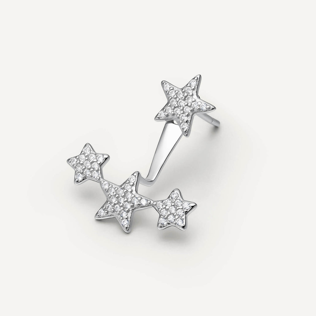 PENDIENTE EAR JACKET PLATA AYLA