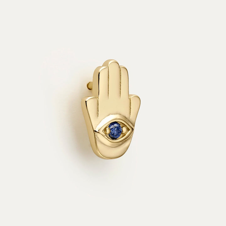 PENDIENTE PIERCING HAMSA LUCK