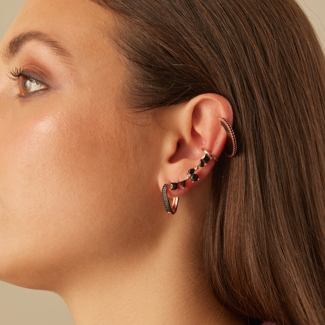 ORECCHINO PIERCING CERCHIO ETERNA ROSÉE