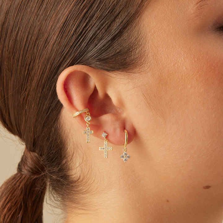 PIERCING HOOP EARRING VIVIENNE