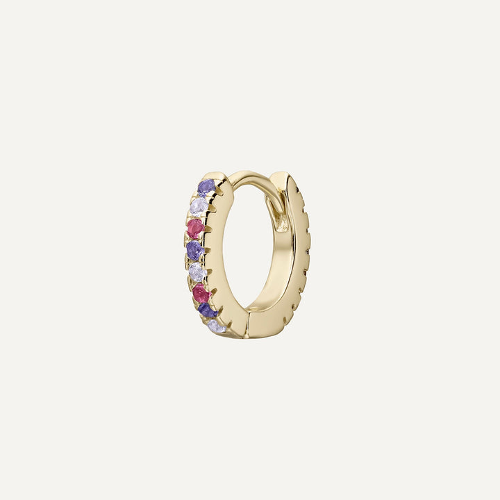 PENDIENTE PIERCING ARO MULTICOLOR ISSEY