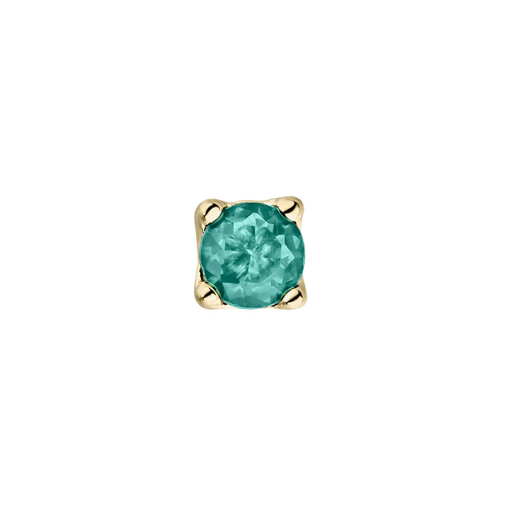 PENDIENTE PIERCING GREEN LUZ
