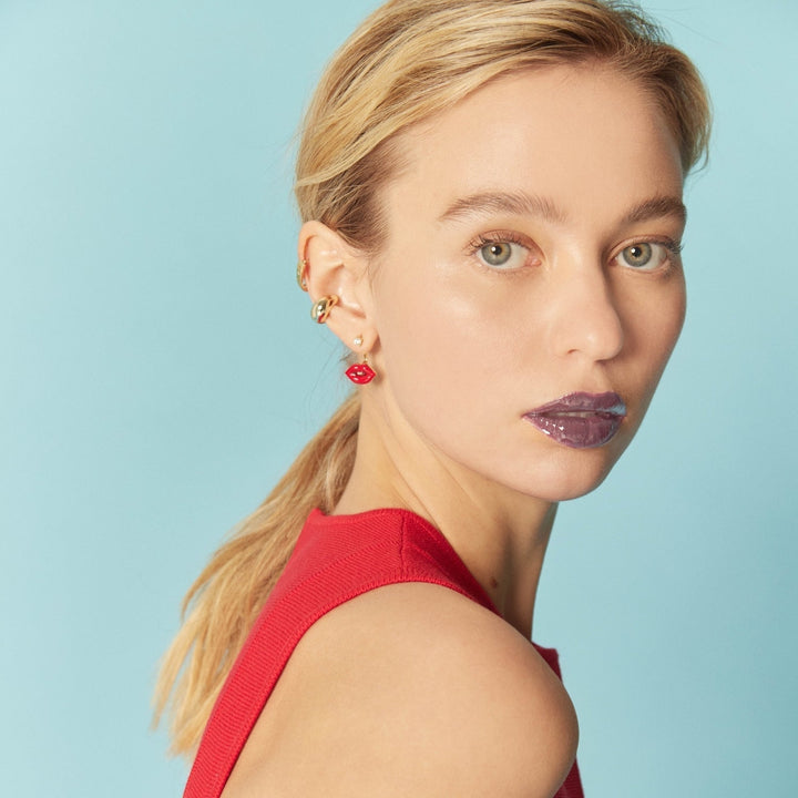 PIERCING HOOP EARRING LOVE