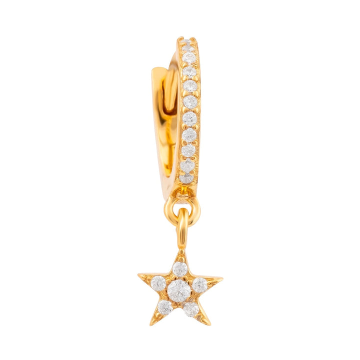 PENDIENTE PIERCING ARO SHOOTING STAR