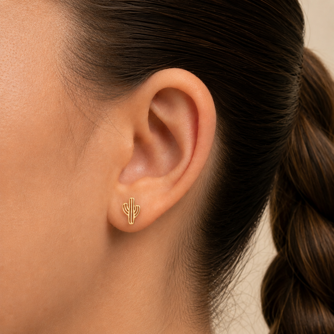 PENDIENTE PIERCING CACTUS