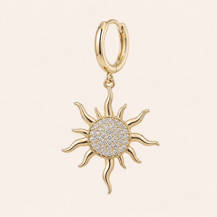 PENDIENTE PIERCING ARO WHITE SUN SOCIETY RIVIERA