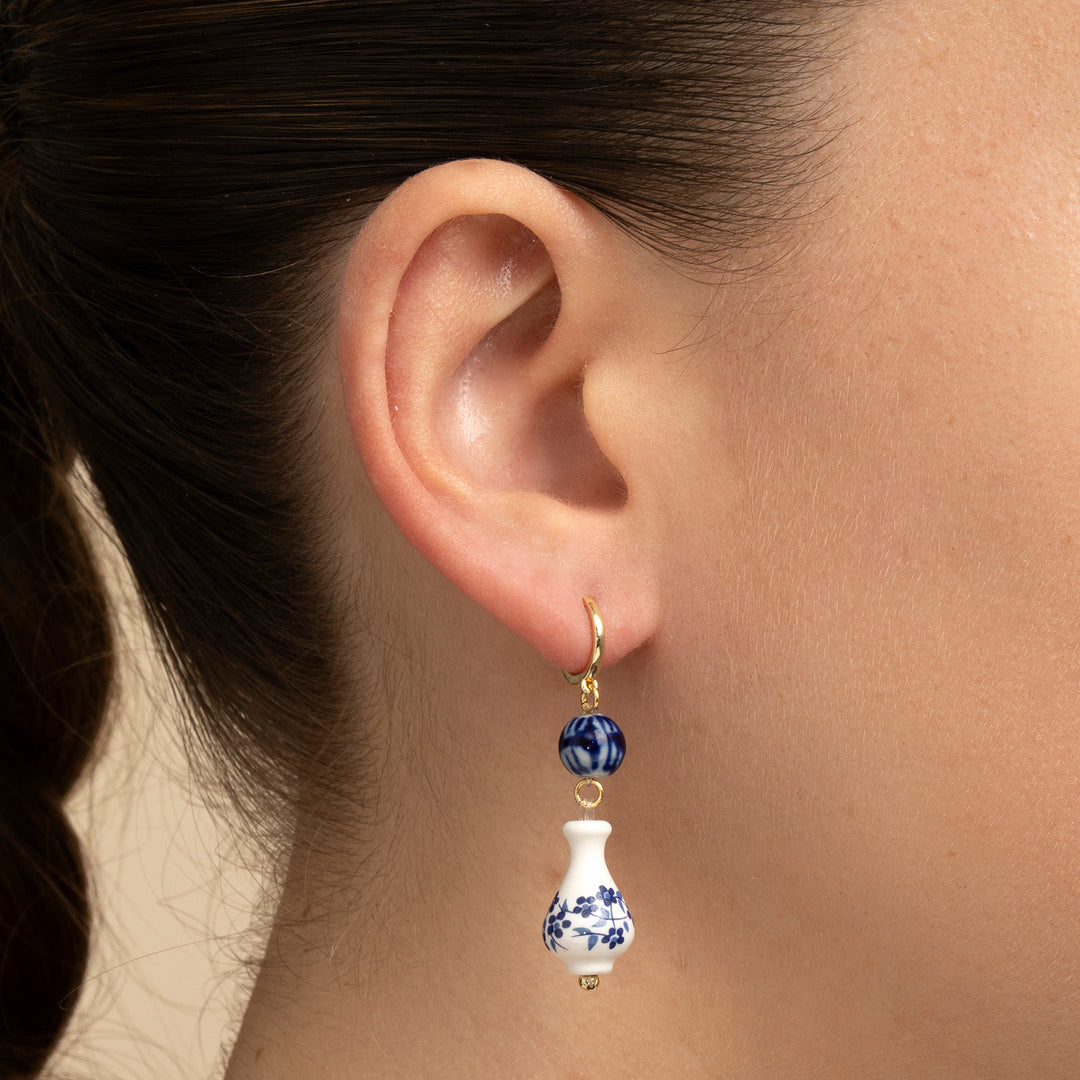 PENDIENTE PIERCING ARO POCELAINE PORTO