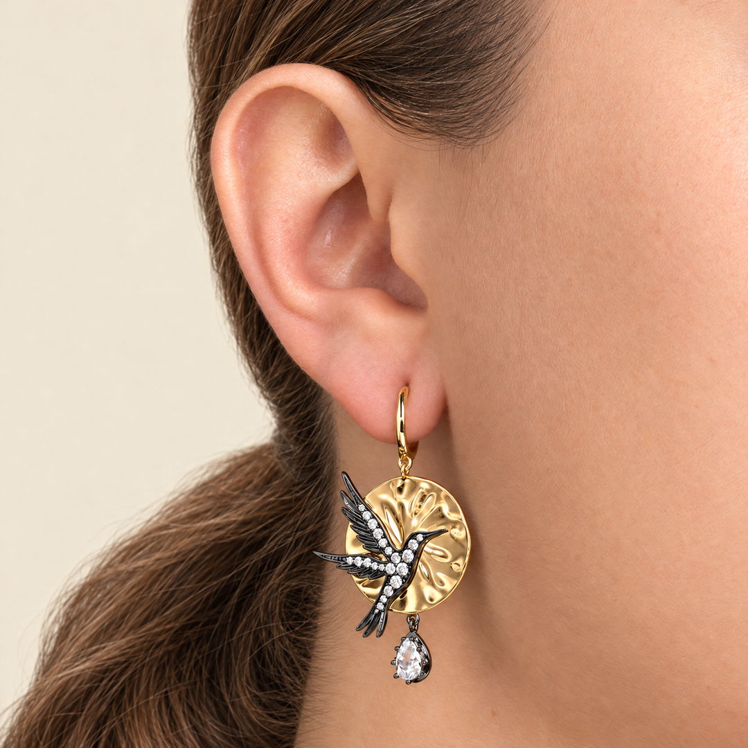 PENDIENTE PIERCING ARO HACHIDORI GOLD