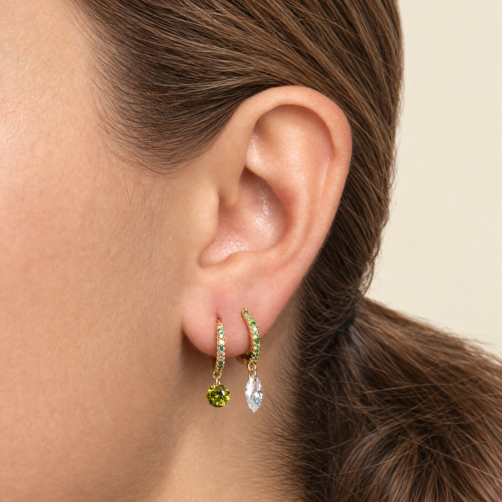 PENDIENTE PIERCING ARO CHAMPAGNE DIADÈME