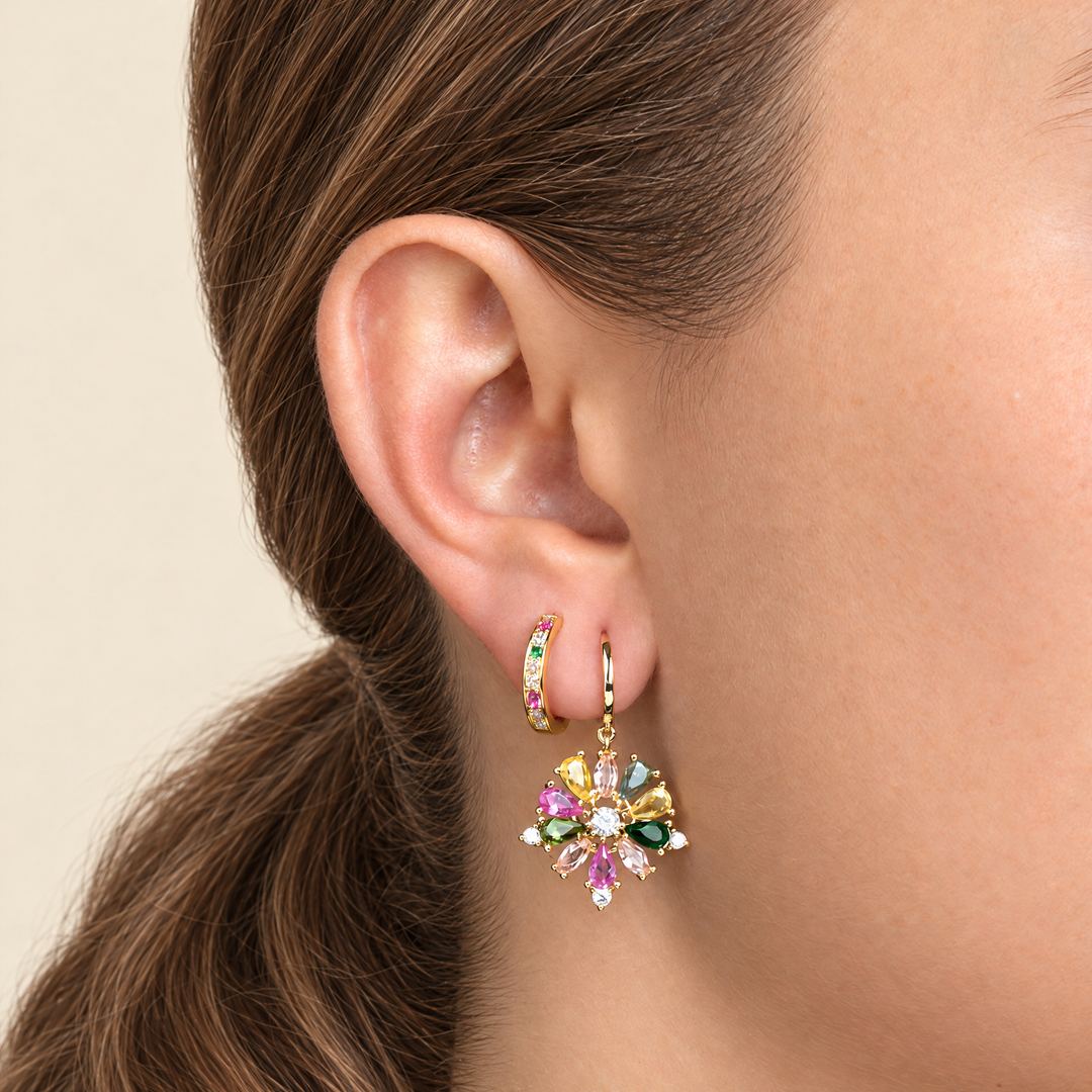 PENDIENTE PIERCING ARO KALEIDOSCOPE GLOW