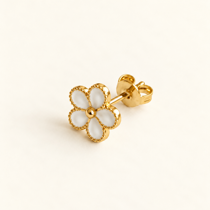 PENDIENTE PIERCING WHITE ANÉMONE
