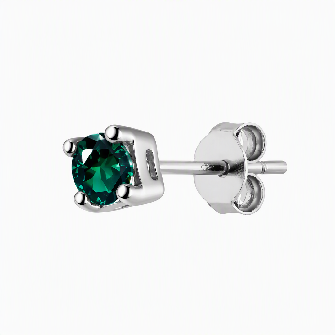PENDIENTE PIERCING PENDIENTE PIERCING GREEN SILVER LUZ