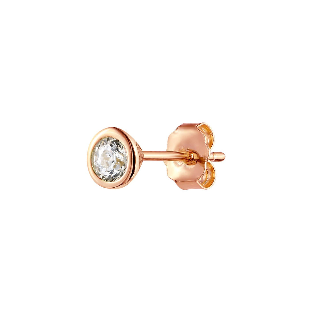 PENDIENTE PIERCING ORO ROSA TRÉSOR