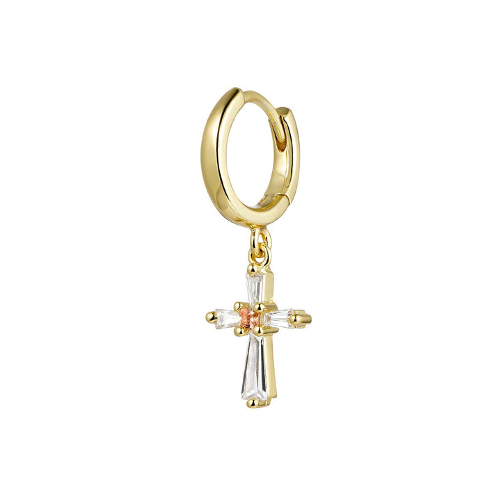 PENDIENTE PIERCING ARO GOLDENCROSS