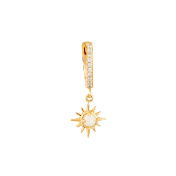 PENDIENTE PIERCING ARO SOL