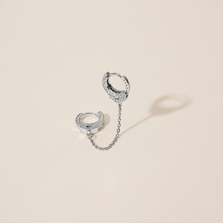 PENDIENTE PIERCING DE PLATA ESPOSAS NIGHT VENTURE