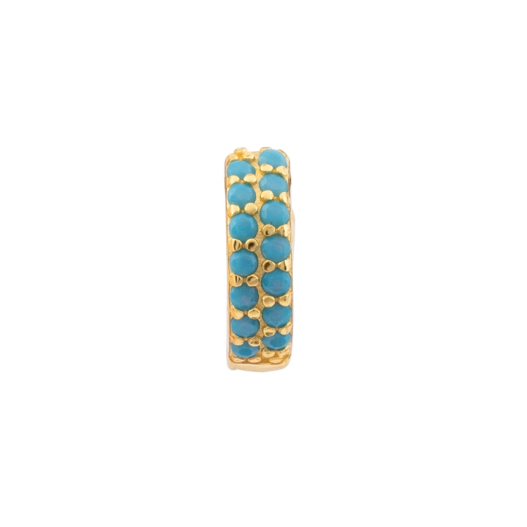 PENDIENTE PIERCING ARO ORO AMARILLO JEANINNE