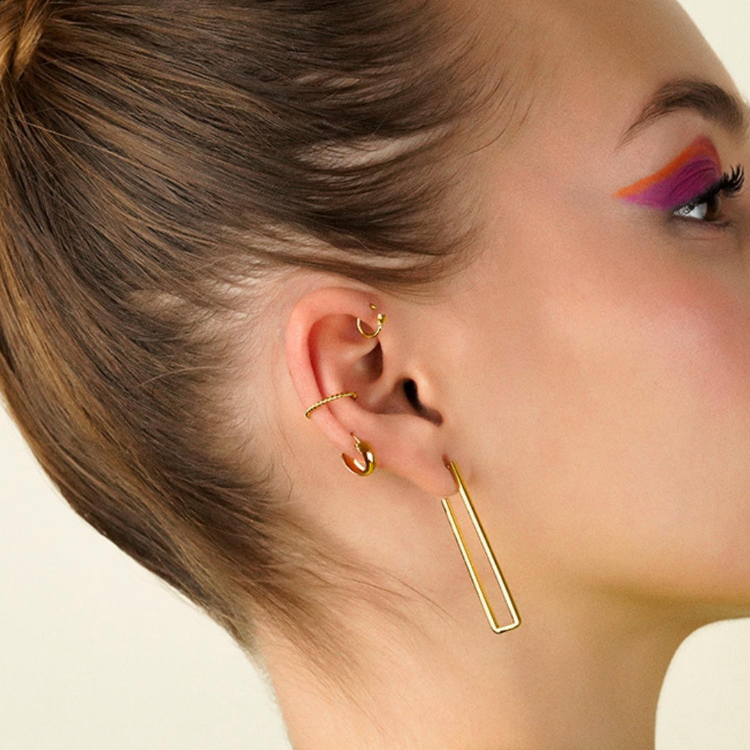 PENDIENTE PIERCING ARO LIGHT MINIMALIST