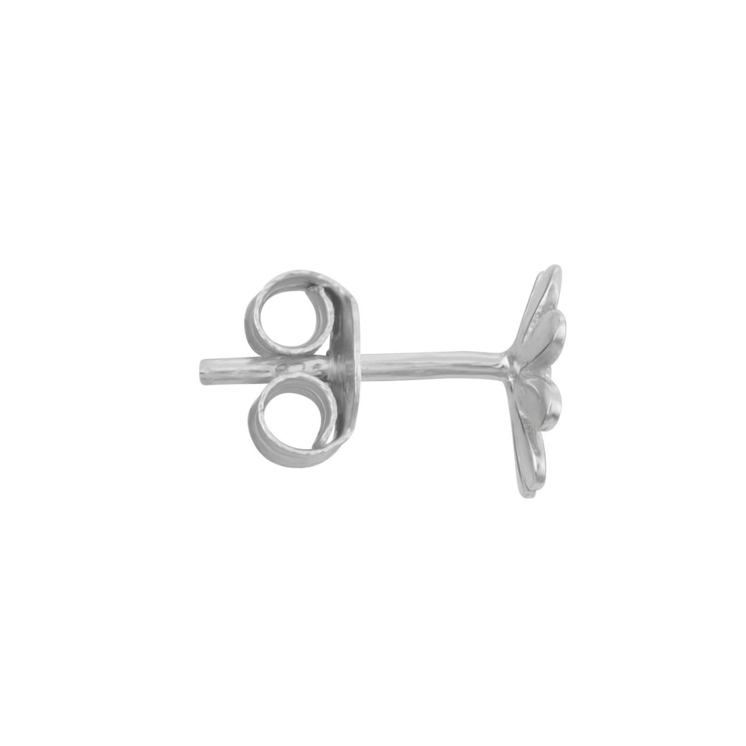 SILBER FLEUR PIERCING OHRRING