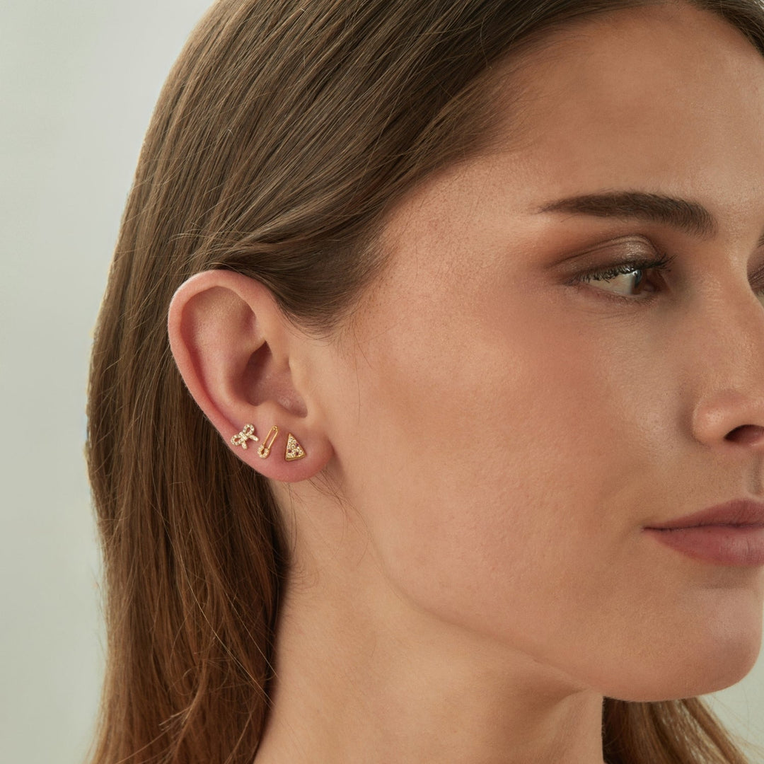 ORECCHINO PIERCING SILVER PIN