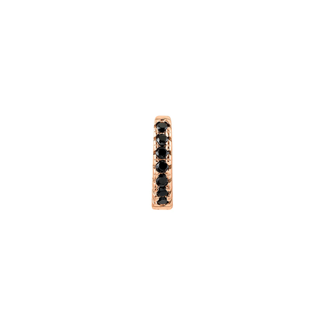 PENDIENTE PIERCING ARO ORO ROSA ESPINELA SOPHIE