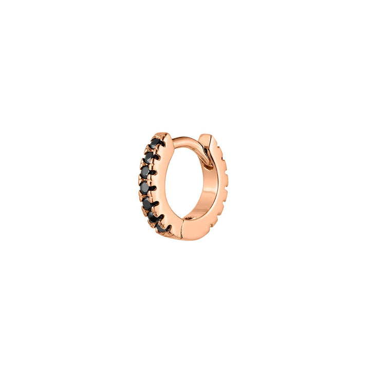 PENDIENTE PIERCING ARO ORO ROSA ESPINELA SOPHIE