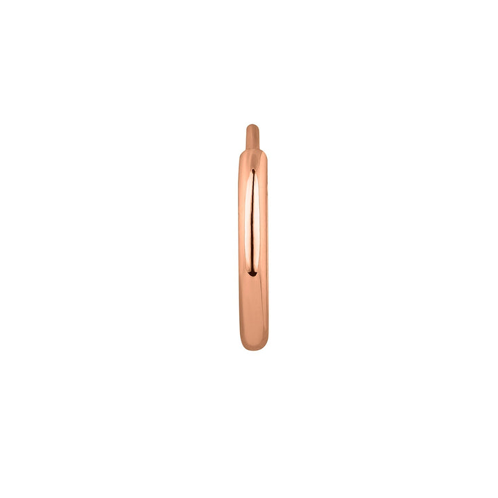 PENDIENTE PIERCING ARO ORO ROSA RANIA