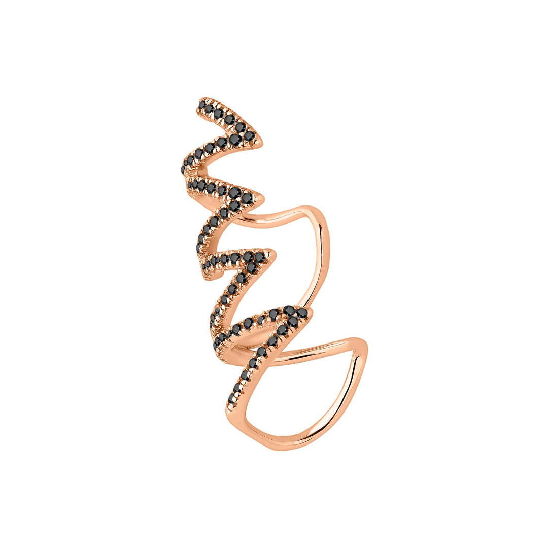 EAR CUFF ORO ROSA ZULU