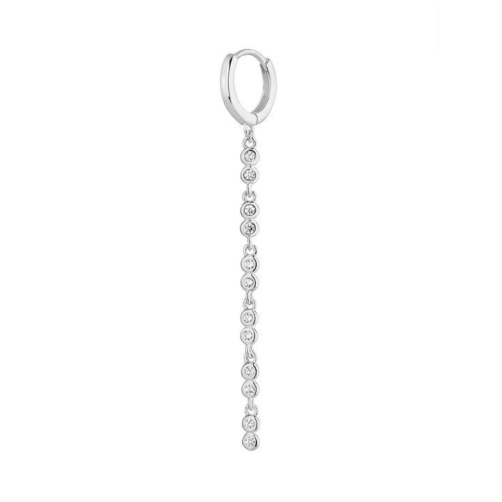 PENDIENTE PIERCING ARO DE PLATA SEÑORITA