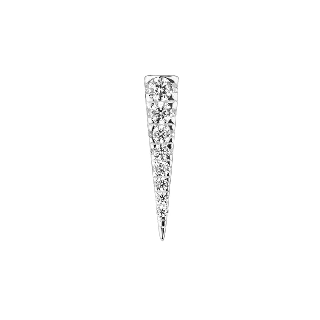 PENDIENTE PIERCING DE PLATA LANCE