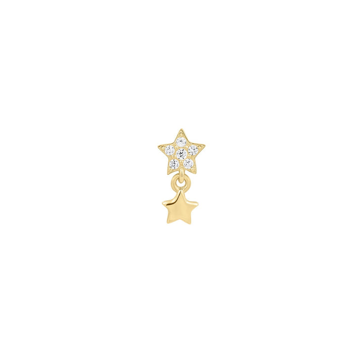 PENDIENTE PIERCING DROPPING STARS