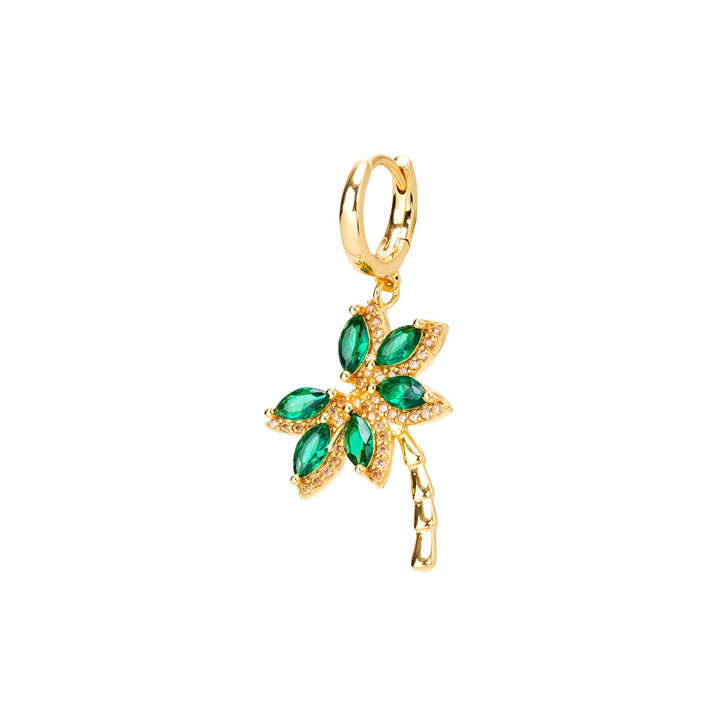PENDIENTE PIERCING ARO PALM TREE