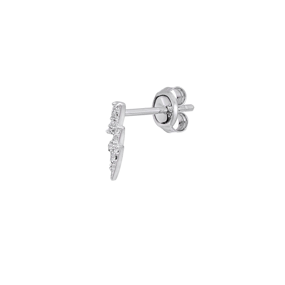 SILBER RAYO PIERCING OHRRING
