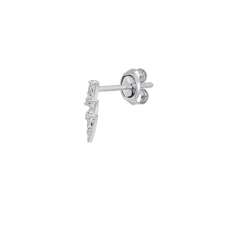 SILBER RAYO PIERCING OHRRING