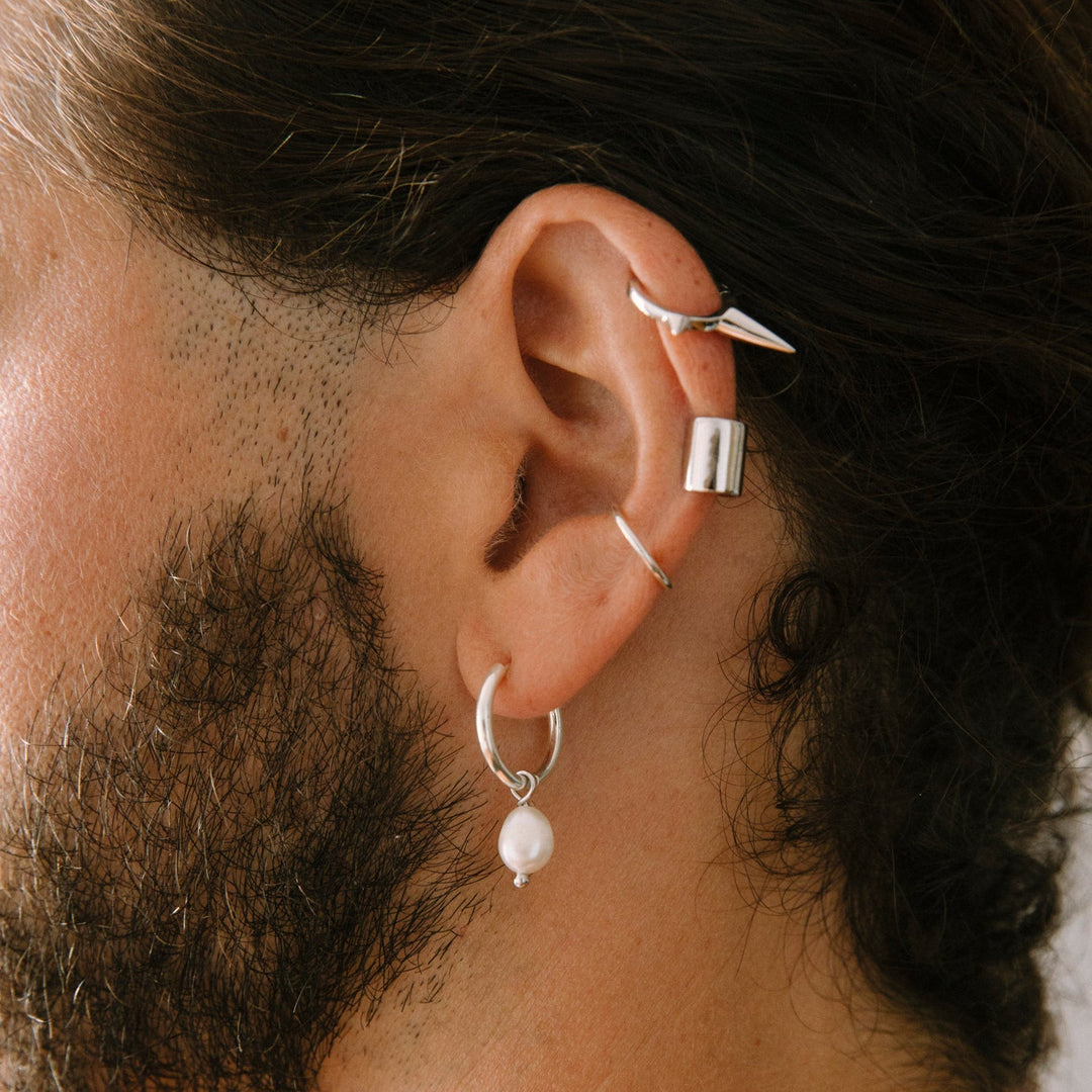 EAR CUFF DE PLATA CRONOS