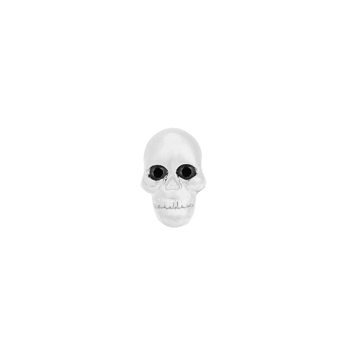 PENDIENTE PIERCING DE PLATA CRANIUM