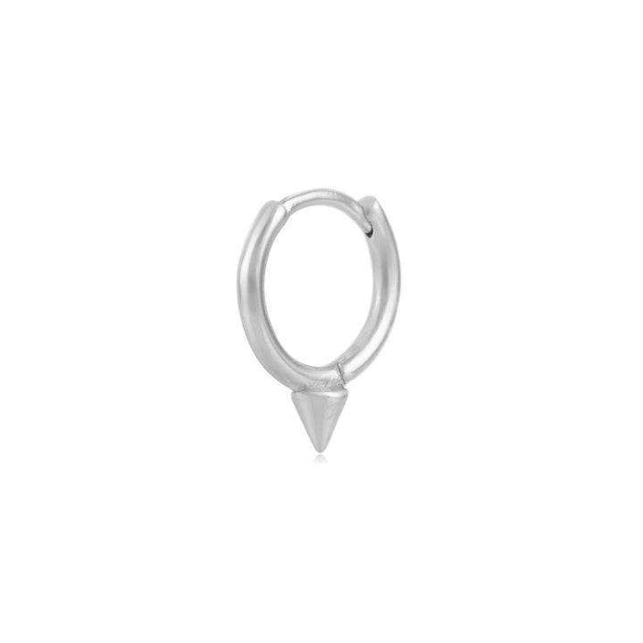 PENDIENTE PIERCING ARO DE PLATA AZCON