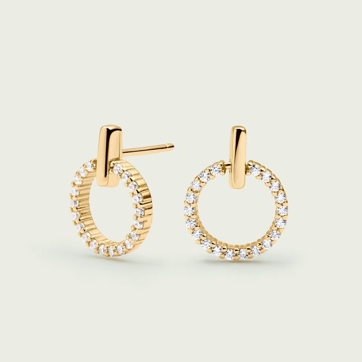 PENDIENTES ORO DANIELA