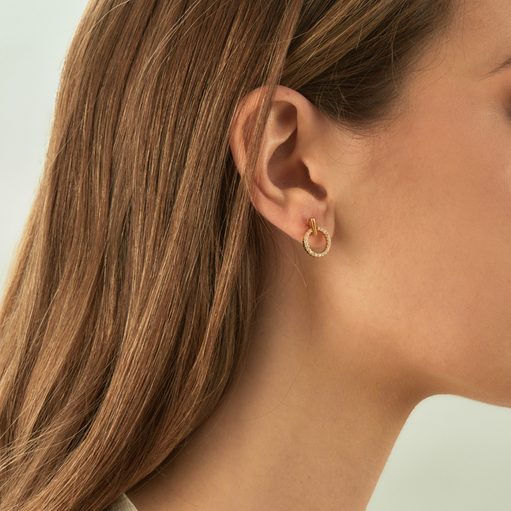 PENDIENTES ORO DANIELA
